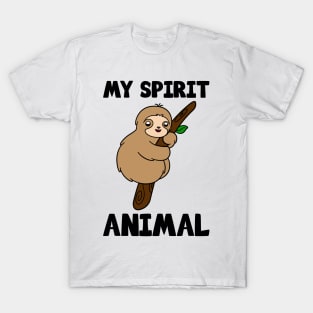 Cute Sloth My Spirit Animal T-Shirt